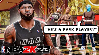 This MIAMI HEAT LEBRON JAMES BUILD has COMP STAGE PLAYERS CRYING in NBA 2K23