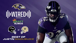 Best of Justin Madubuike Mic'd Up at New Orleans | Ravens Wired