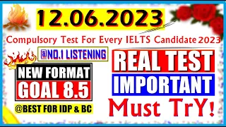IELTS LISTENING PRACTICE TEST 2023 WITH ANSWERS | 12.06.2023