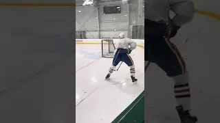 Connor McDavid working behind the net drill!