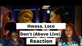 Jamaicans React to HWASA, Loco "Don't (Above Live)"