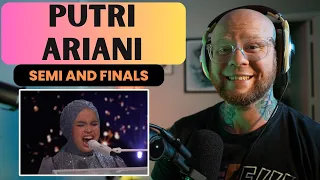 Putri Ariani - Semi-finals and Finals AGT 2023 performance | FIRST TIME Reaction