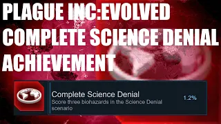 Plague Inc: Evolved- Complete Science Denial Achievement