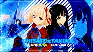 Chisato x Takina Edit/AMV || ONE KISS || Alight Motion || Free Preset !