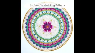 8+ Free Crochet Rug Patterns