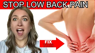 How to Fix Your Sacroiliac Joint Pain in 30 Seconds