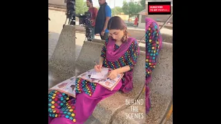 "Neli Zinda Hai" Urwa Hocane Behind The Scence BTS :!!