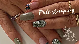 Nail Art Pull Stamping