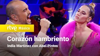 India Martínez con Abel Pintos - "Corazón hambriento" (Noche de encuentros 2018)
