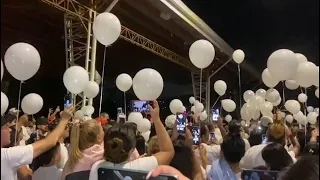 Así fue el homenaje de despedida de Diego Alejandro, niño fallecido en Bello