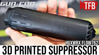New 3D Printed Titanium Suppressor: The HUXWRX Flow762 [GunCon 2023]