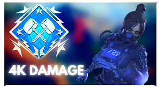 4k damage game in ranked with wraith!!| Double r99| kings canyon season 12