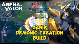 Arena of Valor | Zanis Jungle Lane Best Build & Gameplay | AOV Indonesia