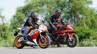 PART 1 CBR1000RR!! VS BMW S1000RR!!  YE KYA KAR DIYA FIREBLADE NE!!