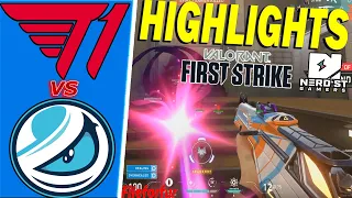 T1 vs Luminosity / HIGHLIGHTS / First Strike North America NSG Tournament Qualifier BO3