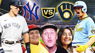 WE WITNESSED BREWERS HISTORY AGAINST THE YANKEES! | Kleschka Vlogs