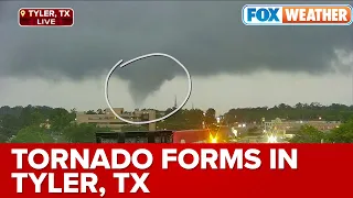 Tornado Forms in Tyler, Texas, Damage Reported Near Local College