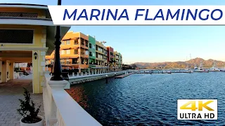 [4K] Tour MARINA FLAMINGO 🦩 Cool Shopping Center + Amazing Views #tourism #costarica #travel