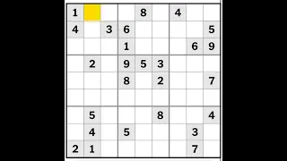 New York Times HARD Sudoku 26th Feb 2022