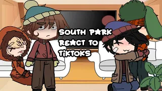 South Park main 4 react to TikToks(mostly themselves) || Short ||