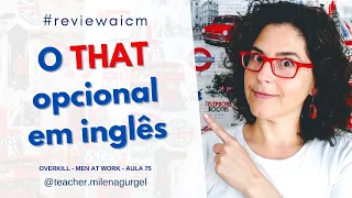 O THAT opcional em inglês 🧐 - #reviewaicm