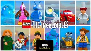 The Incredibles LEGO [PC] - All Special Pixar Characters Unlocked