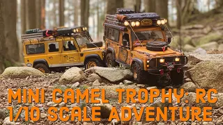 RC 1/10 Scale: Relive the Camel Trophy Adventure in Miniature! 카멜트로피 알씨