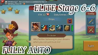 Lords Mobile Elite 6-6 # STAGE 6-6 Fully  Auto   (4K 60fps)