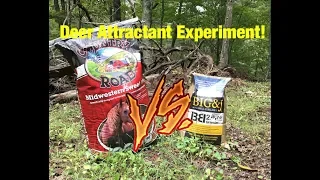 BIG&J VS  SWEET FEED! Deer Attractant Experiment!!!