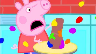 Peppa Pig Plays with Slimy Pottery Clay 🏺🐷 Peppa Pig Official Channel Family Kids Cartoons