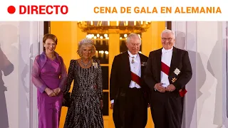 ALEMANIA: CARLOS III y CAMILA en la CENA de GALA del palacio de BELLEVUE | RTVE