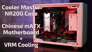 Cooler Master NR200 with mATX Chinese X79 Motherboard