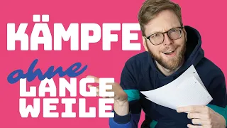 SCHNELLE und dynamische Kämpfe leiten dank KARIERTEM PAPIER?! (Tipps für D&D und Pen & Paper)