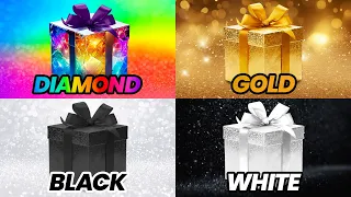 Choose Your Gift! 🎁 Diamond, Gold, Black or White 💎⭐️🖤🤍