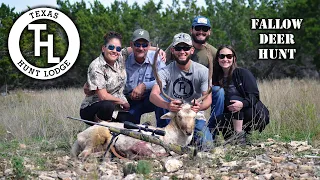 Texas Hunt Lodge - Greg Lochte & Sons on Trophy Fallow Hunt with Owner R. Meador Hall.