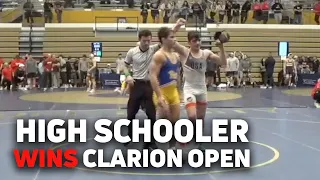 High School Sophomore Bo Bassett's Full Run At Clarion Open