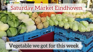 Eindhoven Saturday Market | Weekly market in Netherlands🇳🇱 |Market Shopping and Haul in Tamil