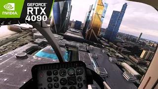 Microsoft Flight Simulator [RTX 4090 Real Life Graphics] Bell 407 over Moscow + Add On