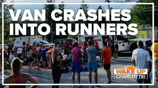 'I didn't know what was happening' | Linville footrace canceled after runners struck by van