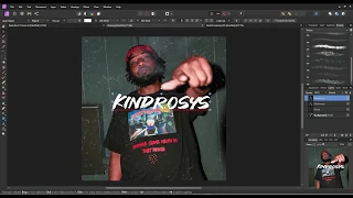How to make music cover art in Affinity Photo