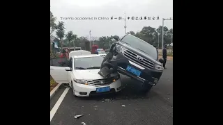 Traffic incidents highlight China’s road dangers 中国交通事故合集，小轿车高速别停大货车