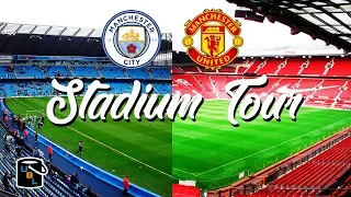 ⚽ Manchester City & Man United Football Stadium Tour - Old Trafford vs The Etihad