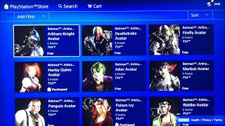 How To Find Batman Arkham Knight PS4 Avatars