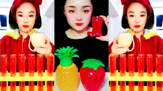 【ASMR】신기한물먹방 ASMR DRINKING#ASMRDRINKING#젤리물먹방#물먹방#5520