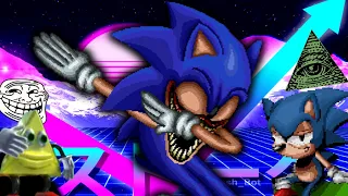 SONIC.EXE 2021 DANK MEMES EDITION (AMAZING SONIC EXE PARODY GAME)