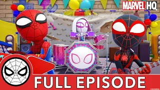 The Friendly Neighborhood | Full Episode | Spidey and his Amazing Friends | @disneyjunior @MarvelHQ