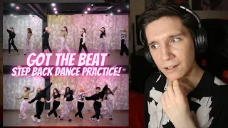 DANCER REACTS TO GOT the beat | 'Step Back' Dance Practice