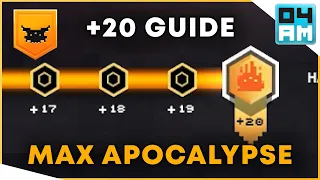 FASTEST WAY TO MAX APOCALYPSE +20 Max Power Level Guide in Minecraft Dungeons