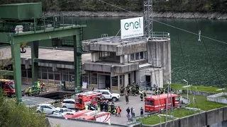 Explosion mit mehreren Toten an Stausee in Norditalien