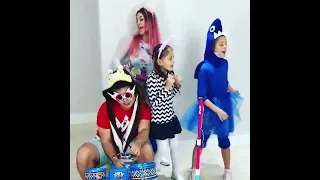 Baby Shark Maloucos Franzinha Wiizinho Biankinha e Mayumi